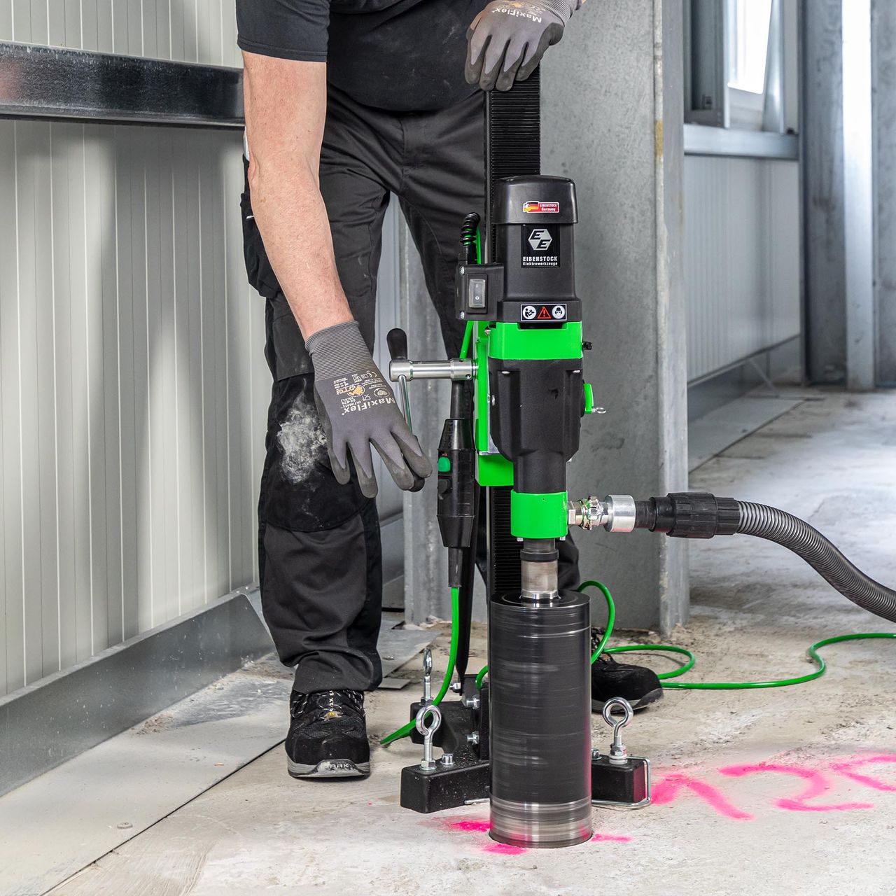 Eibenstock DSE 200 Hybrid Diamant-Kernbohreinheit mit BST 250 – Ansicht 4