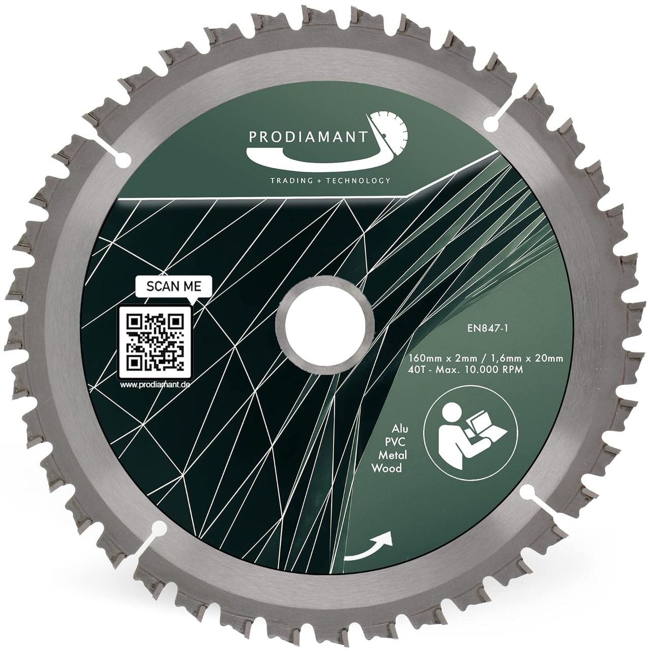 prodiamant-tct-kreissaegeblatt-160-vorne