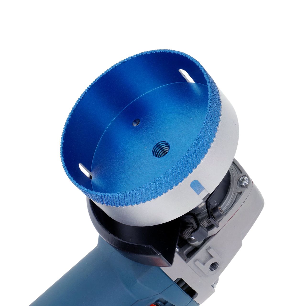 matrix fliesenbohrer db70 110mm auf winkelschleifer