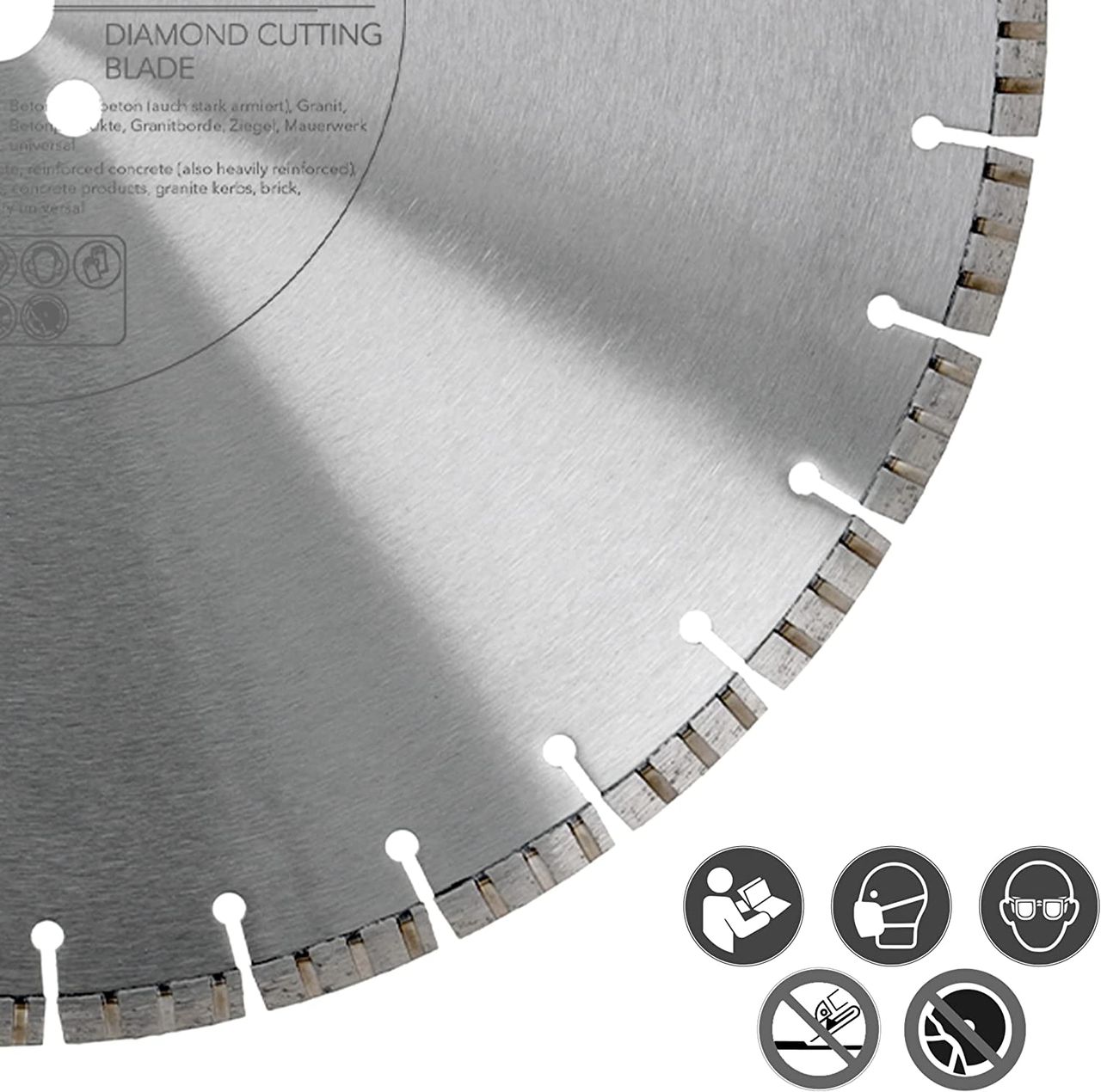 prodiamant diamanttrennscheibe b711 450mm sicherheit