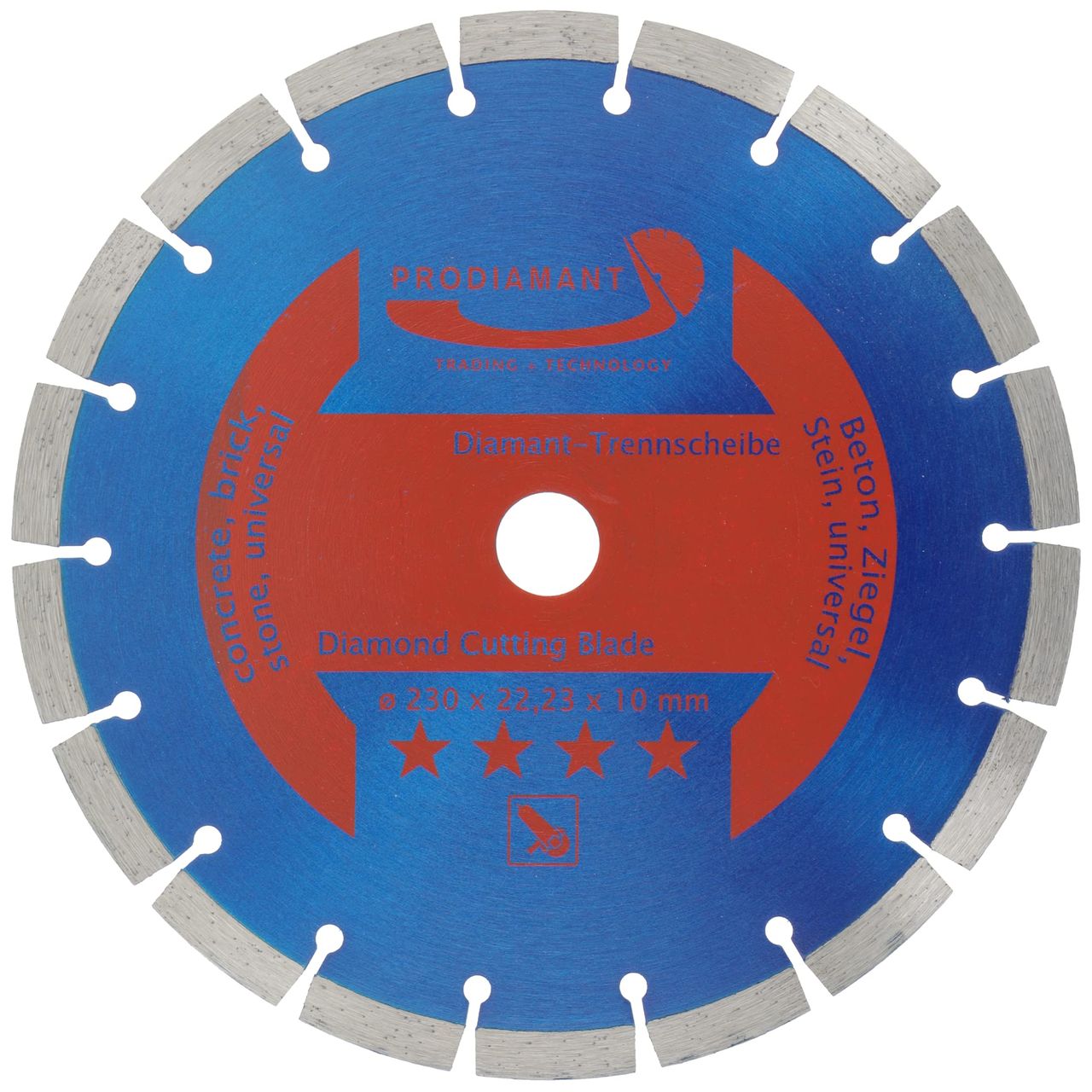 diamanttrennscheibe problade10 230mm