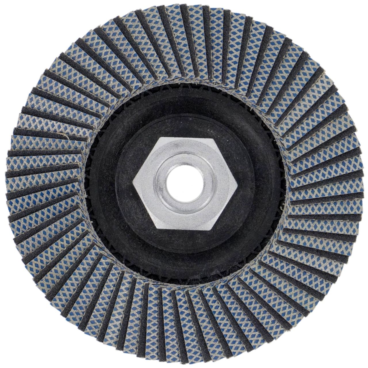 Diamant Fächerscheibe Hybrid 115mm Korn 120 grob für Fliesen, Keramik, Naturstein