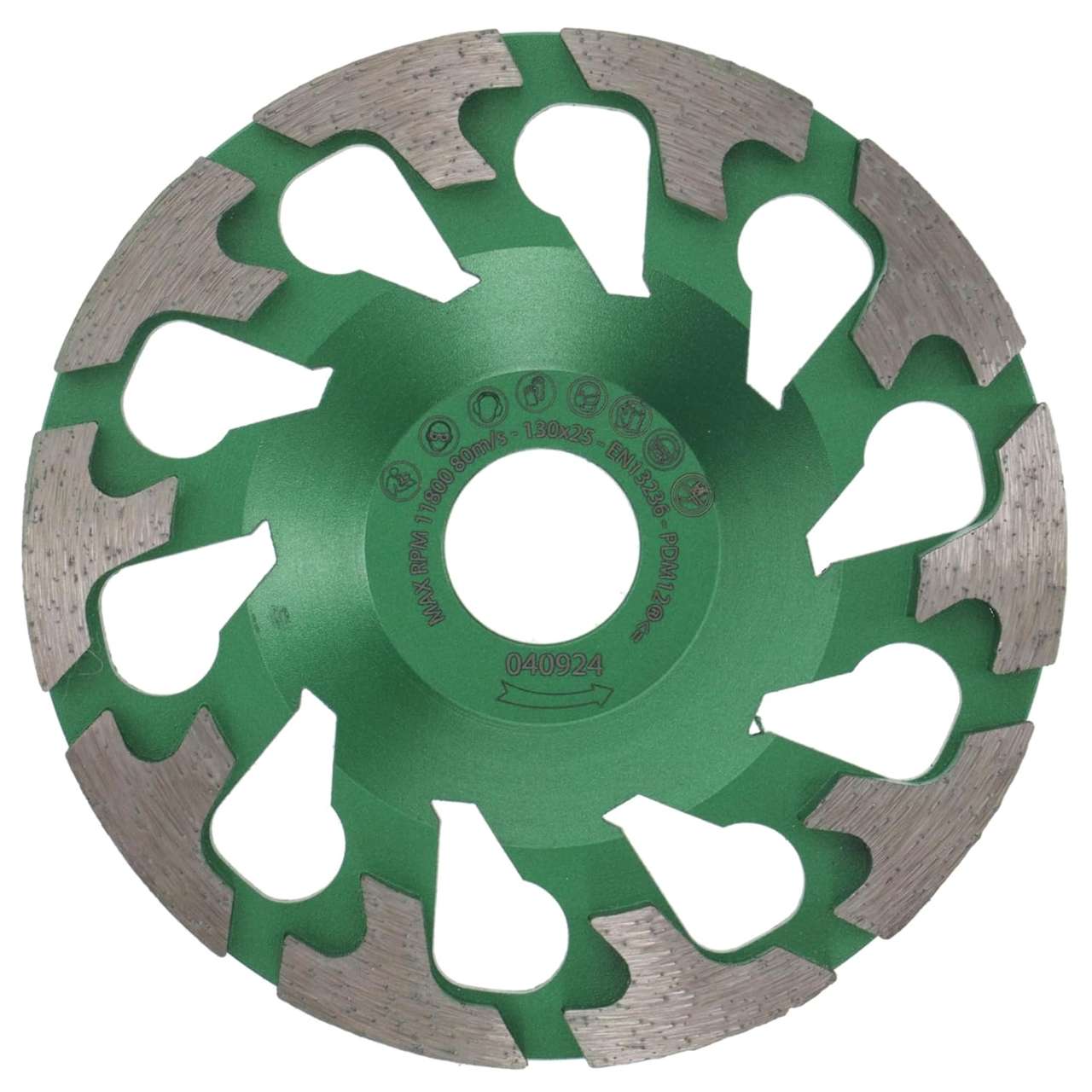 PRODIAMANT Diamant-Schleiftopf 130 X 25 Mm – Universalbindung Für Beton, Estrich & Co., Passend Für Festool