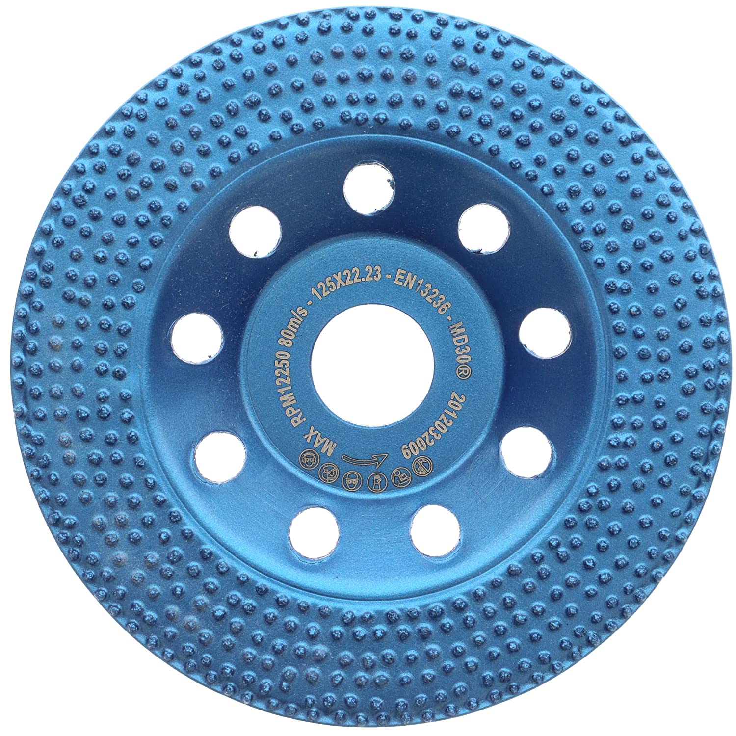 PKD Schleiftopf 125 x 22,23 mm | Für Epoxy, Lack und Farbe