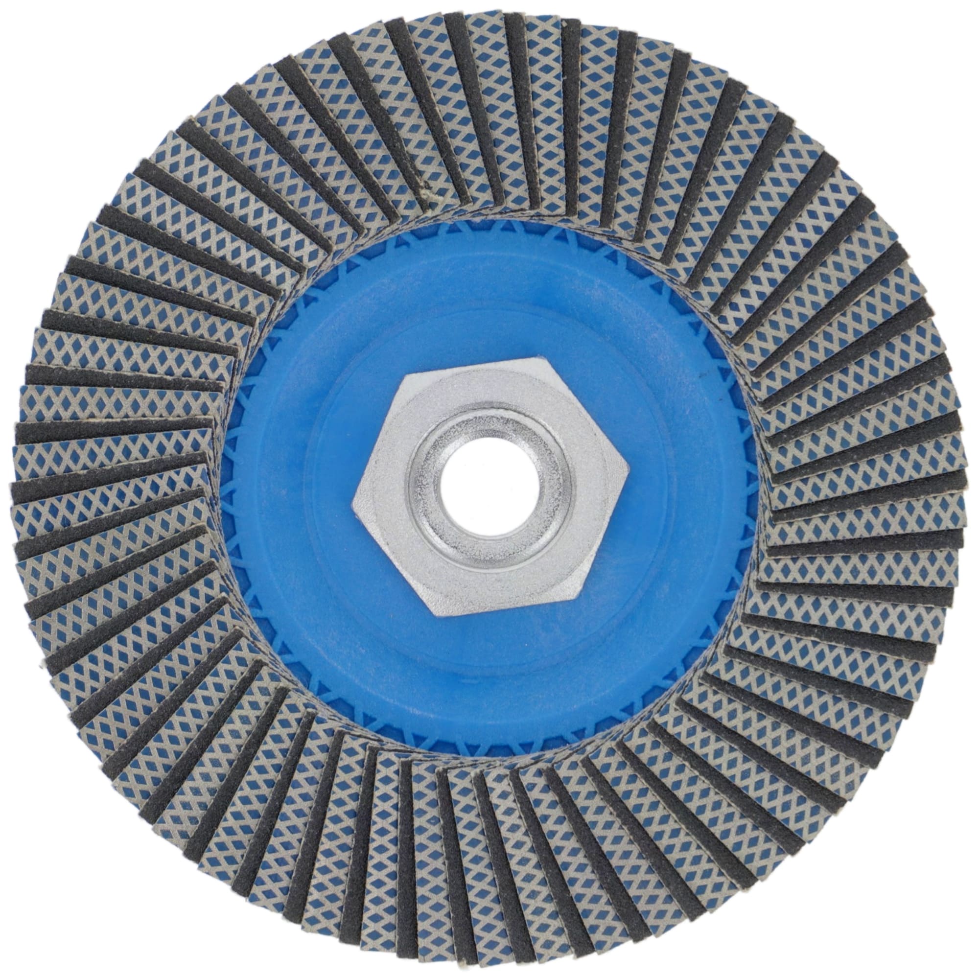 Diamant Fächerscheibe Hybrid 115mm Korn 400 grob für Fliesen, Keramik, Naturstein