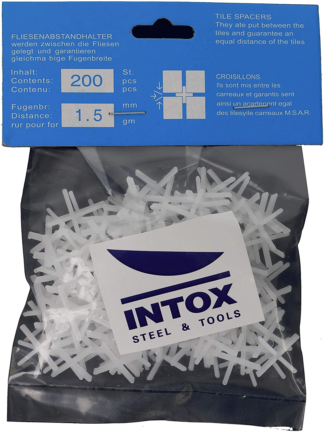 fliesenkreuze 1,5mm verpackung