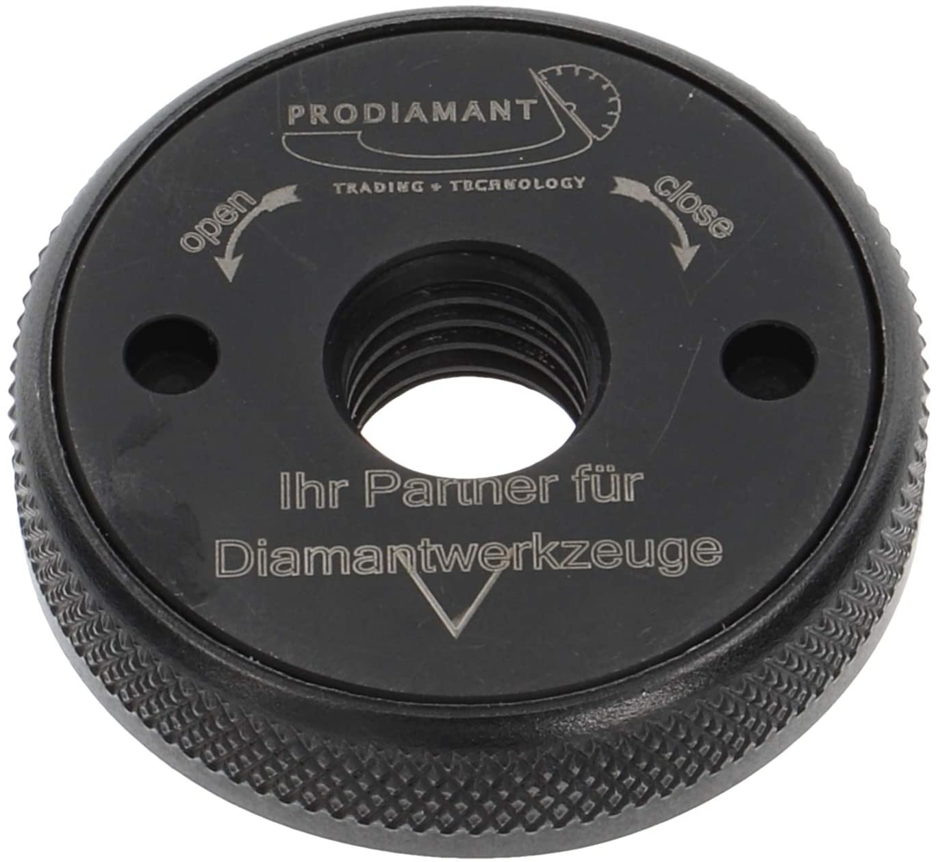 prodiamant schnellspannmutter klein oben schraeg