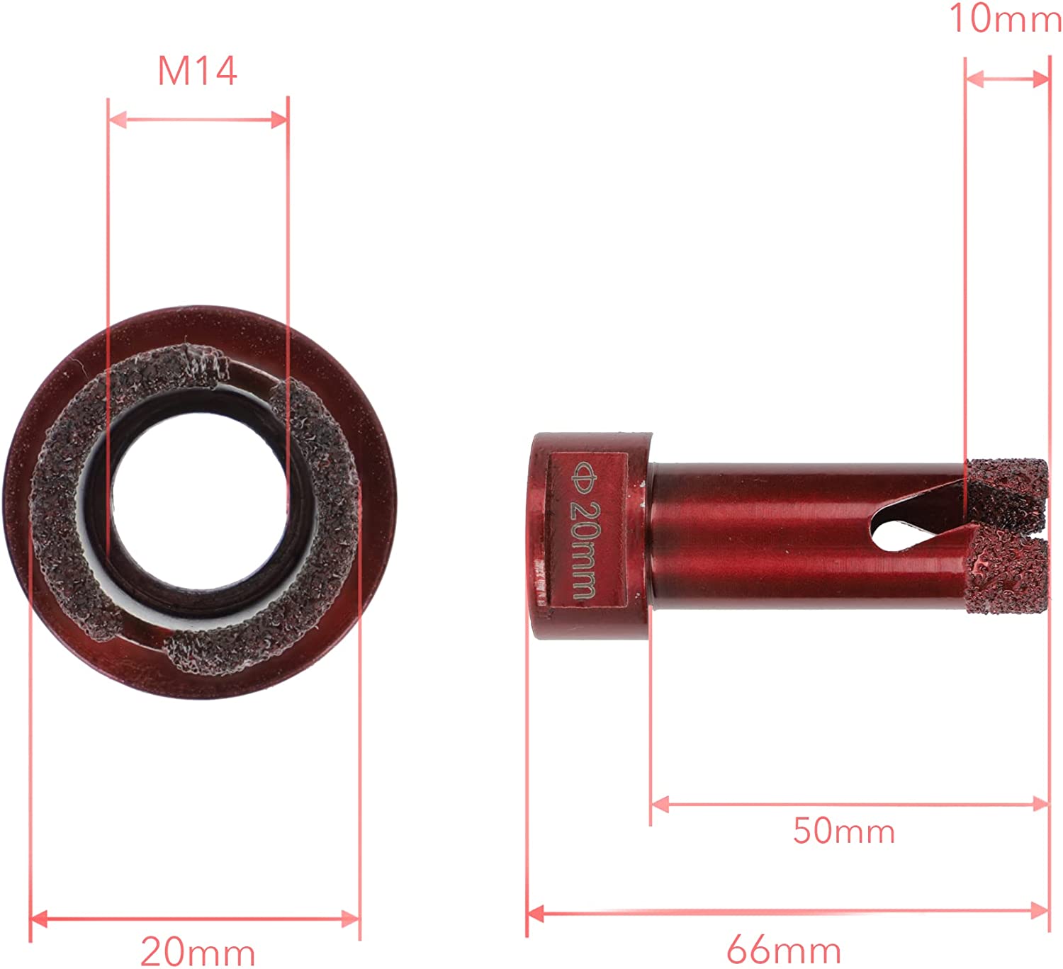 prodiamant fliesenbohrer diamant speedmaster 20mm abmessung